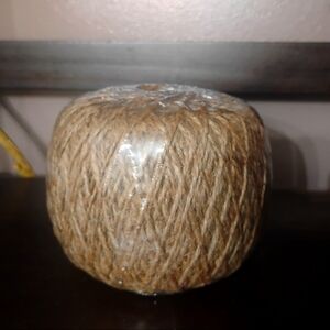 2-Ply Jute Twine, 1 skein NEW